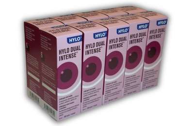 HYLO DUAL INTENSE увлажняющие капли для глаз, 10 x 10 мл