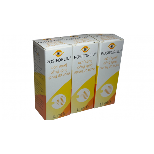 POSIFORLID Oční sprej 3 x 15 ml