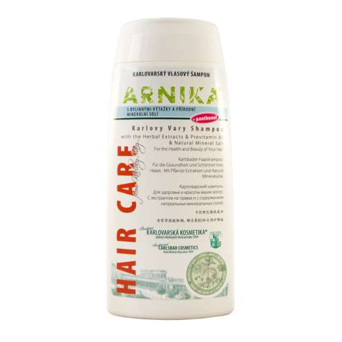 Arnika Karlovarský vlasový šampon s bylinnými výtažky a přírodní minerální solí 250 ml