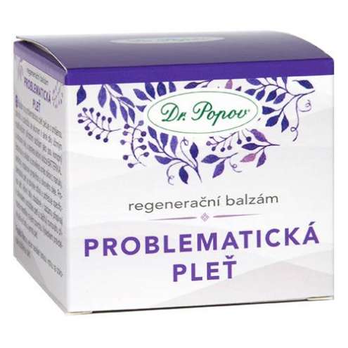 DR. POPOV Regenerační balzám - PROBLEMATICKÁ PLEŤ, 50 ml