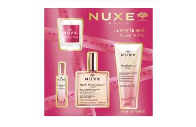 NUXE Huile Prodigieuse Floral со свечой — подарочный набор