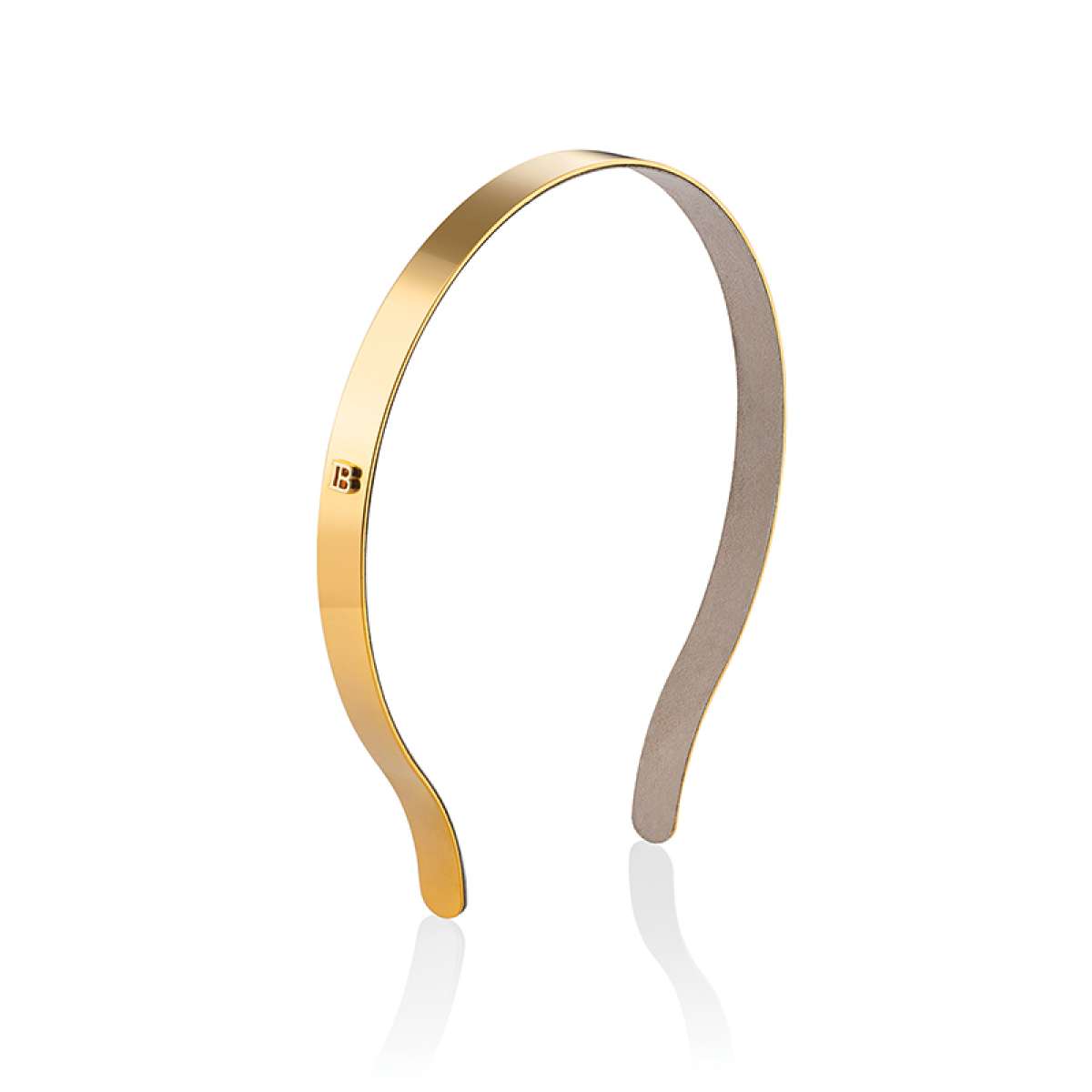 NWT Balmain Gold-Plated Crystal Hairband Balmain Gold Chain Small Headband FW23 - Professional Use main image 3