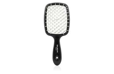 BALMAIN Black Detangling Brush Black/White 