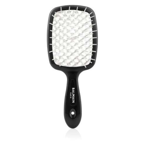 Balmain Black Detangling Brush Black/White