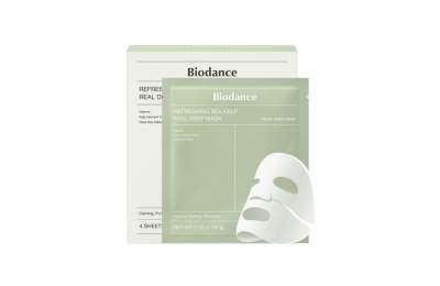 Biodance Refreshing Sea Kelp Real Deep Mask Гидрогелевая маска с экстрактом морских водорослей, 4 шт.