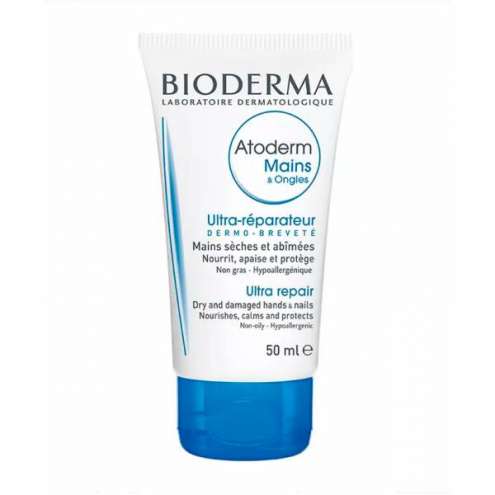 BIODERMA Atoderm - Krém na ruce & nehty, 50 ml