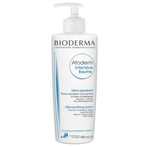 BIODERMA Intensive baume - Intenzivní péče proti svědění a obnovující péče, 500 ml