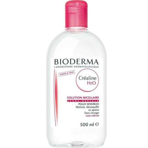 BIODERMA Sensibio H2O Мицеллярная вода для чувствительной кожи с покраснениями и розацеа, 500 мл