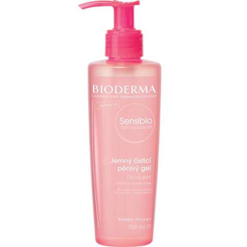 BIODERMA Sensibio Gel moussant - Zklidňující micelární čisticí gel, 200 ml