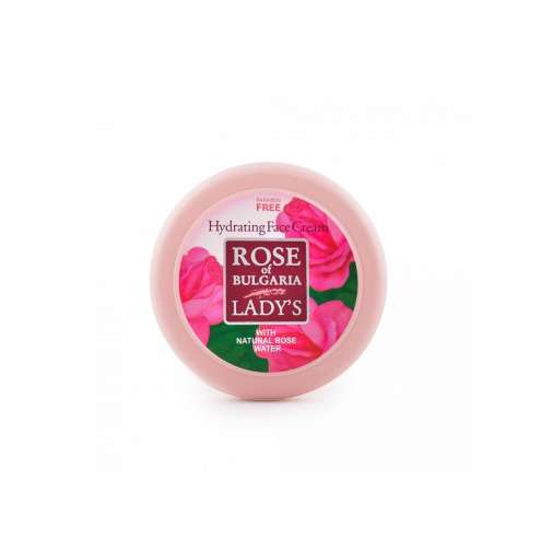 ROSE OF BULGARIA - Hydratační krém na obličej s růžovou vodu, 100 ml