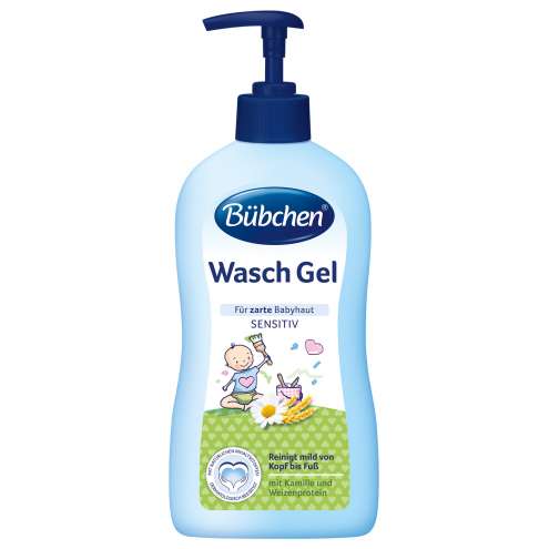BUBCHEN Wasch Gel - Гель для купания младенцев, 400 мл
