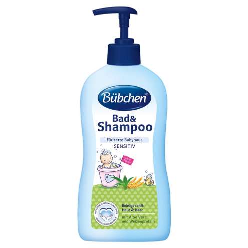 BUBCHEN Bad-Shampoo - Šampon a dětská koupel, 400 ml