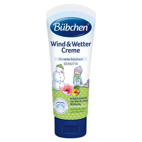 BUBCHEN Wind Wetter Creme - Ochranný krém do každého počasí, 75 ml