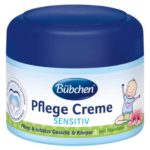 BUBCHEN Pflege Creme - Детский крем для чувствительной кожи, 75 мл
