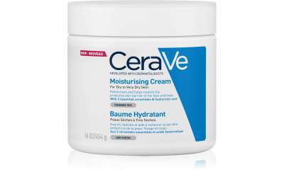 CERAVE Moisturizing Cream - Hydratační krém pro suchou a velmi suchou pokožku těla a obličeje, 454 g.