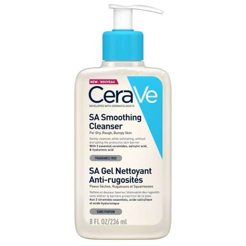 CERAVE SA Smoothing Cleanse Смягчающий очищающий гель для лица, 236 мл