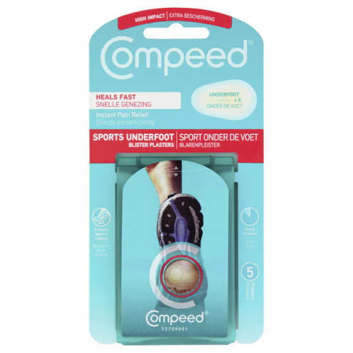 COMPEED Пластырь для волдырей на ноге 5 шт