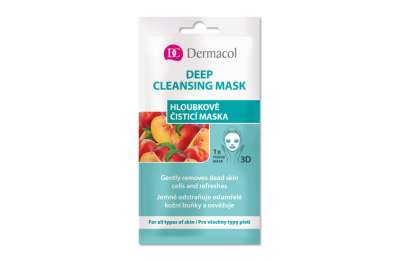DERMACOL Deep Cleasing Mask - Textilní 3D hloubkově čisticí maska, 1 ks