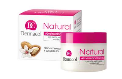 DERMACOL Natural almond day cream - Denní krém s přírodním mandlovým olejem, 50 ml