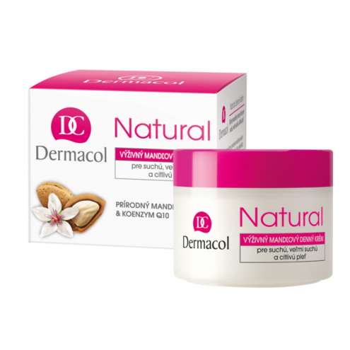 DERMACOL Natural almond day cream - Дневной крем с натуральным миндальным маслом, 50 мл