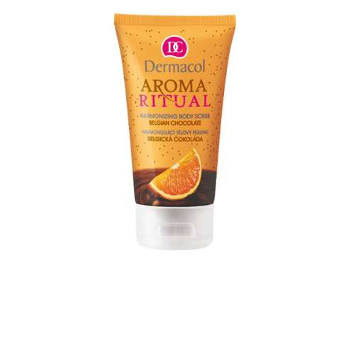 DERMACOL Aroma Ritual body scrub - Harmonizující tělový peeling - belgická čokoláda, 150 ml