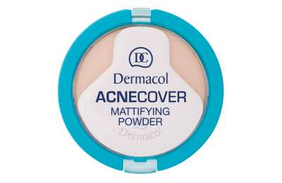 DERMACOL Acnecover Mattifying Powder - Компактная пудра для проблемной кожи 1 Porcelain, 11 гр