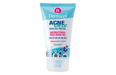 DERMACOL ACNEclear antibacterial face gel - Antibakteriální mycí gel na obličej, 150 ml 