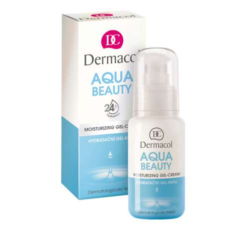 DERMACOL Aqua Beauty moisturizing gel-cream - Hydratační gel-krém, 50 ml
