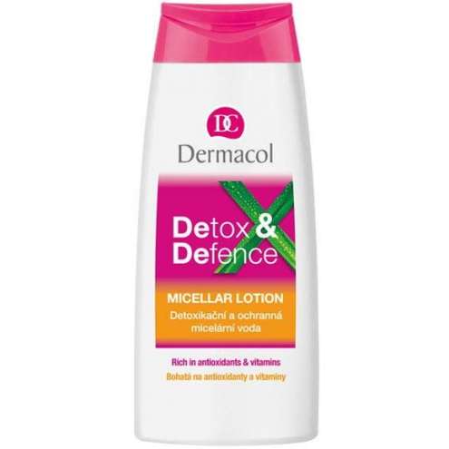 DERMACOL Detox&Defence Micellar Lotion - Micelární voda, 200 ml