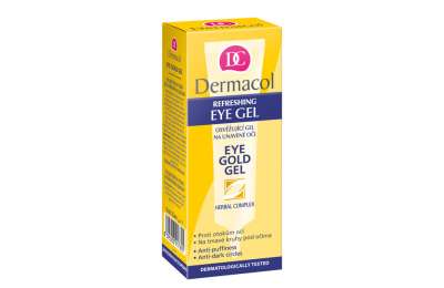 DERMACOL Eye Gold Gel - Oční gel na unavené oči, 15 ml 