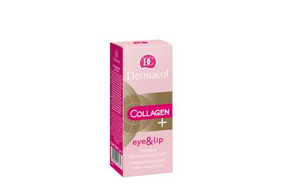 DERMACOL Collagen Plus - Intenzivní omlazující krém na oči a rty, 15 ml 
