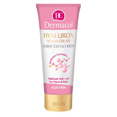DERMACOL Hyaluron wash cream - Jemný čisticí krém, 100 ml