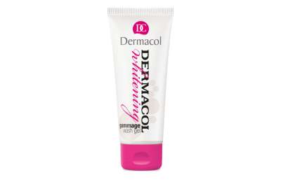 DERMACOL Whitening gommage wash gel - Mycí gel s mikroperličkami pro každodenní čištění pleti, 100 ml 