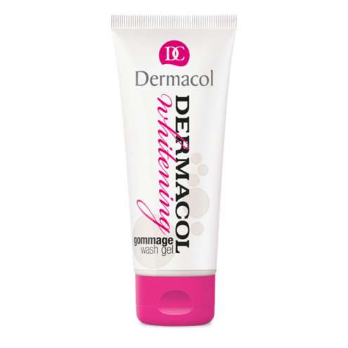 DERMACOL Whitening gommage wash gel - Осветляющий гель-гоммаж с микрогранулами для очищения кожи, 100 мл