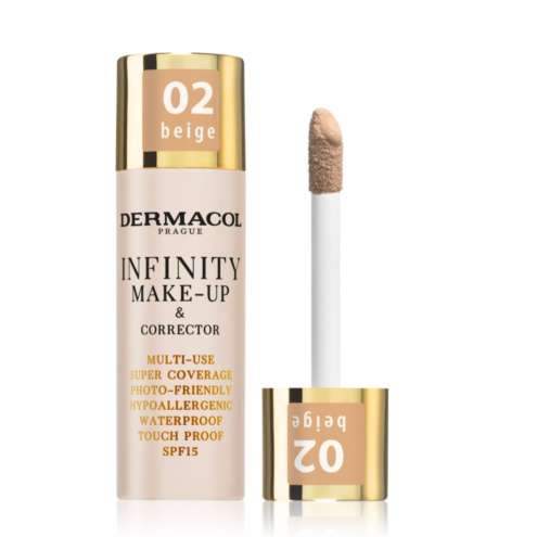 DERMACOL Multi-Use Super Coverage Waterproof Touch 02 Beige. 20 g