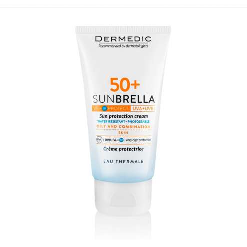 DERMEDIC Sunbrella SPF 50+ Opalovací krém pro mastnou a smíšenou pleť 50 ml