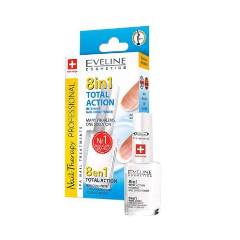 EVELINE 8in1 Total action Nehtový kondicionér, 12 ml