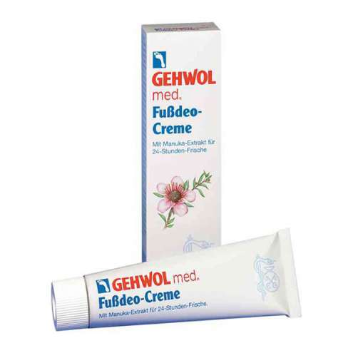 GEHWOL med Fussdeo Creme - Dezodorační krém proti zápachu, 75 ml.