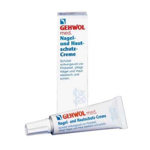 GEHWOL Nagel und Hautschutz Creme - Ochranný pečující krém na nehty a pokožku , 15 ml.