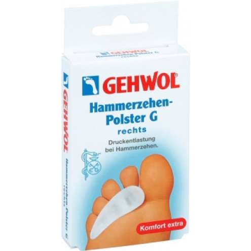 GEHWOL Hammerzehen-Polster - Гель-подушка под пальцы Правая, 1 шт.