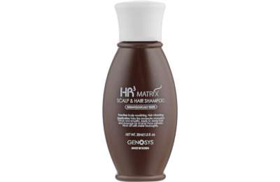 GENOSYS HR3 MATRIX Scalp and Hair Shampoo, 30 ml