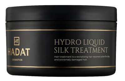 HADAT Hydro Liquid Silk Treatment Egenerační maska na vlasy s efektem „tekutého hedvábí“ 300 ml