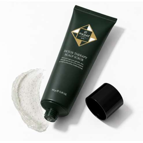 HADAT Detox Therapy Scalp Scrub Detoxikační peeling pro hloubkové čištění pokožky hlavy 150 g