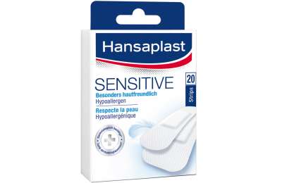 HANSAPLAST Sensitive - Náplast, 20 ks 