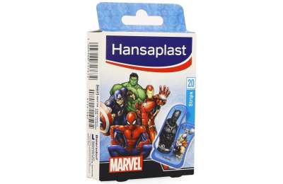 HANSAPLAST Junior Marvel - Детские пластыри, 20 шт