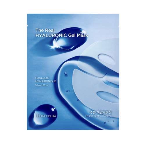 HOLIKA HOLIKA The Real Hyaluronic Gel Mask Gelová maska s kyselinou hyaluronovou pro hloubkovou hydrataci 35 g