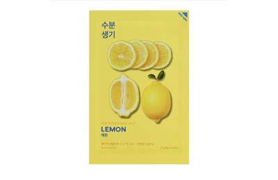 HOLIKA HOLIKA Pure Essence Mask Sheet Lemon Plátýnková maska s extraktem z citronu pro rozzáření a sjednocení tónu pleti 23 g