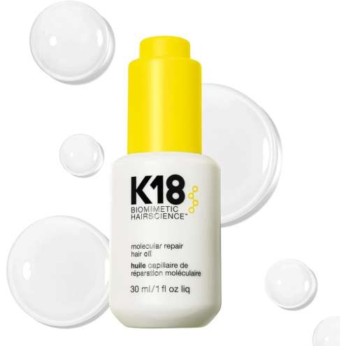 K18 Hair Molecular Repair Hair Oil - Масло-бустер для молекулярного восстановления волос, 30 мл