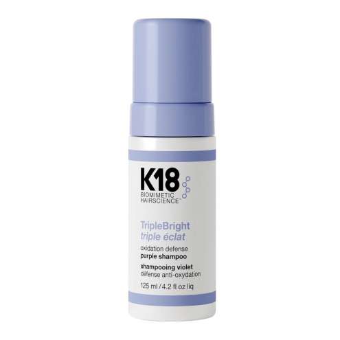 K18 TripleBright Purple Shampoo Inovativní fialový šampon 125 ml