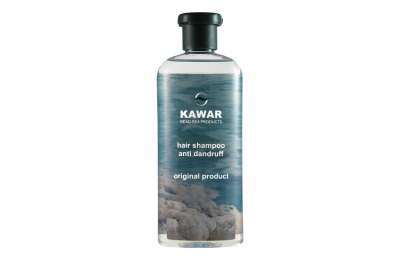 KAWAR - Šampon proti lupům s minerály z Mrtvého moře, 400 ml